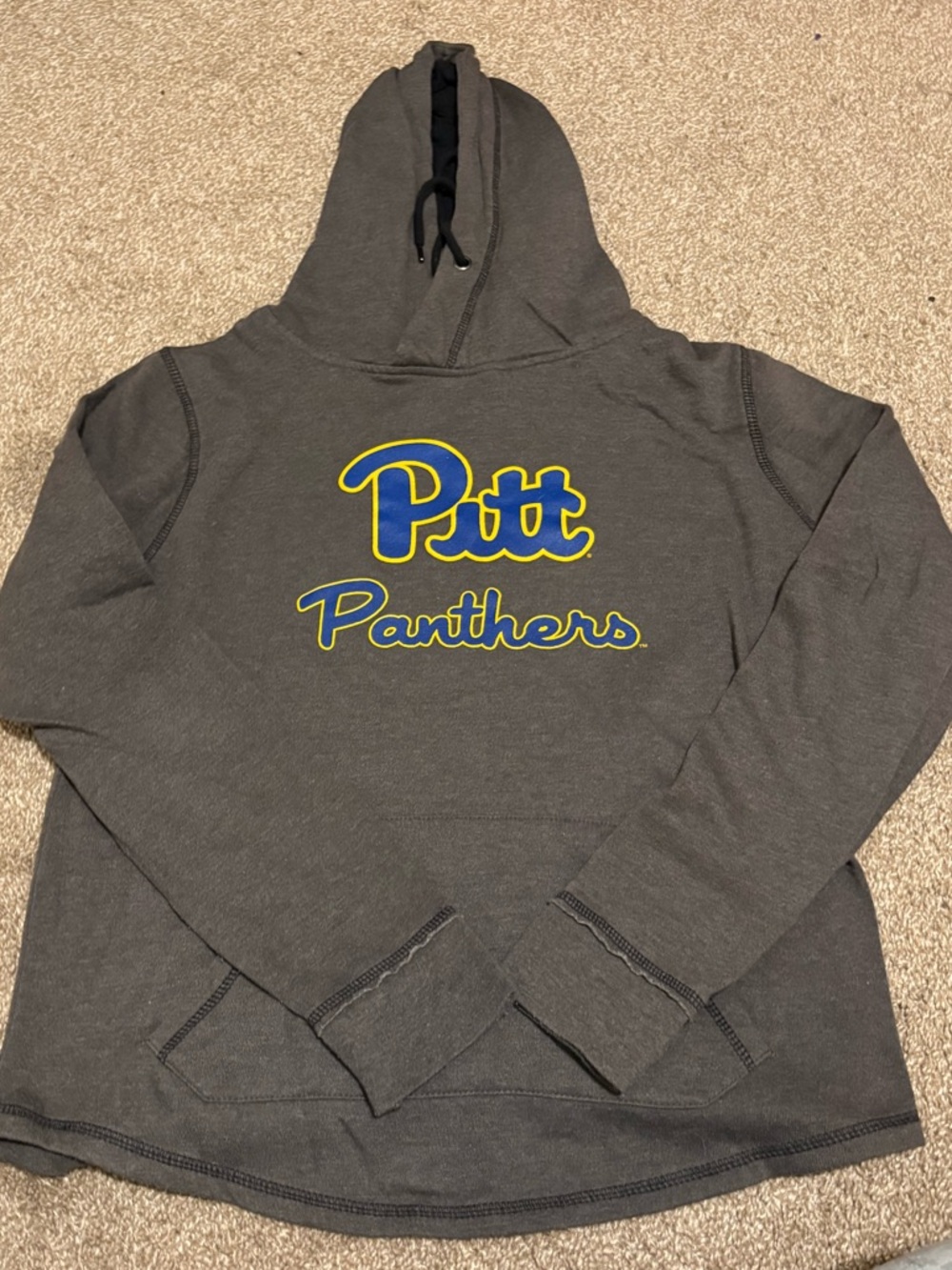 University of Pittsburgh Panthers Gray Hoodie